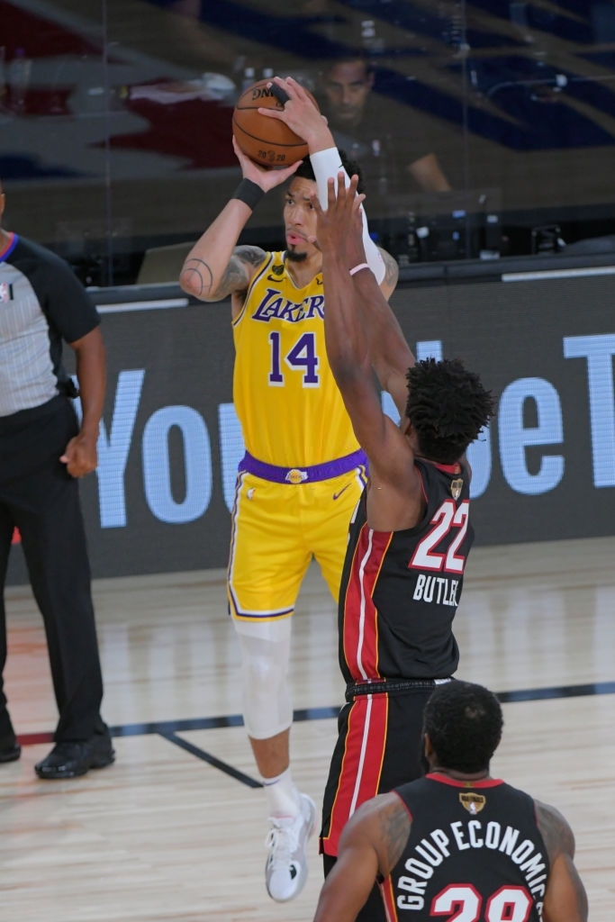 Giải oan cho Danny Green, một trong những cầu thủ &quot;trụ cột&quot; trong đội hình của Los Angeles Lakers trước thềm game 5 NBA Finals 2020 - Ảnh 1.