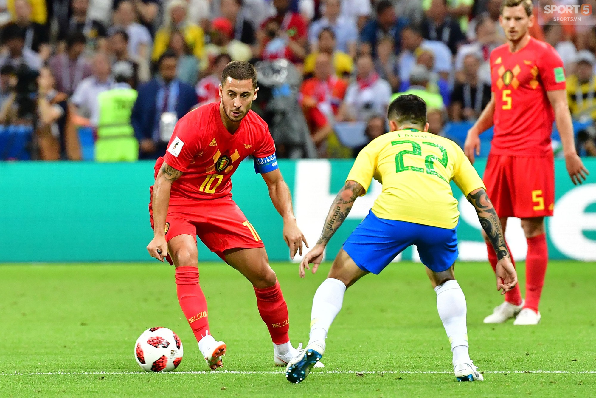 Thành tích của Hazard bằng cả tuyển Brazil cộng lại - Ảnh 1.