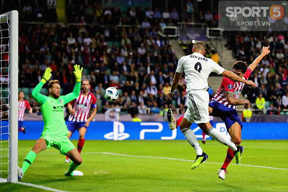 Nhấn chìm đội bóng hàng xóm Real Madrid, Atletico đăng quang Siêu cúp châu Âu - Ảnh 3.