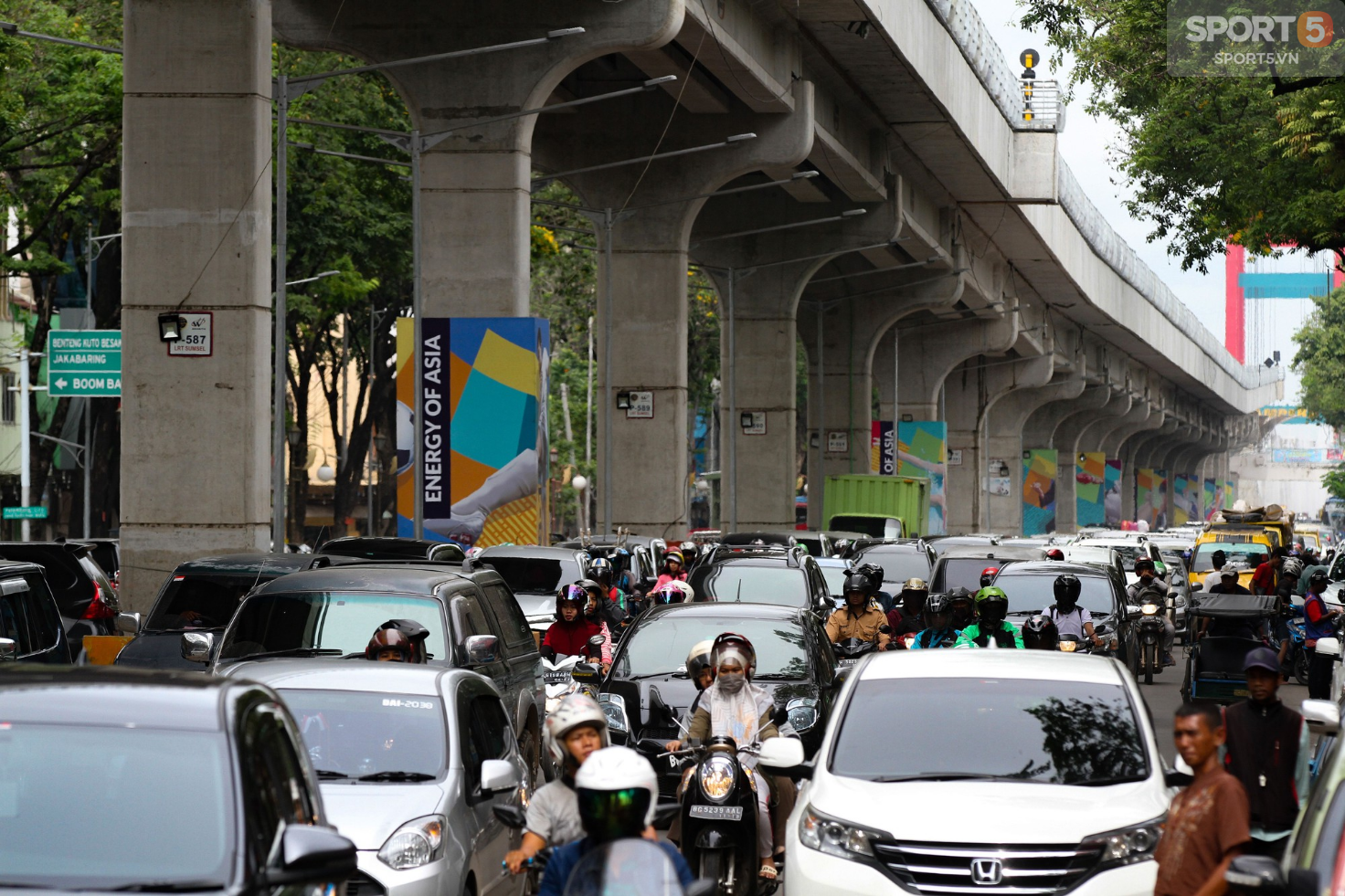 Indonesia ban hành luật có một không hai nhằm giảm tắc đường tại ASIAD 2018 - Ảnh 1.