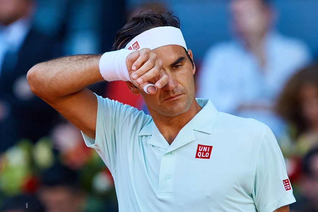 Sau màn chết hụt, Federer lại để vuột 2 cơ hội vàng và lỡ đại chiến Djokovic ở bán kết Madrid Open - Ảnh 4.