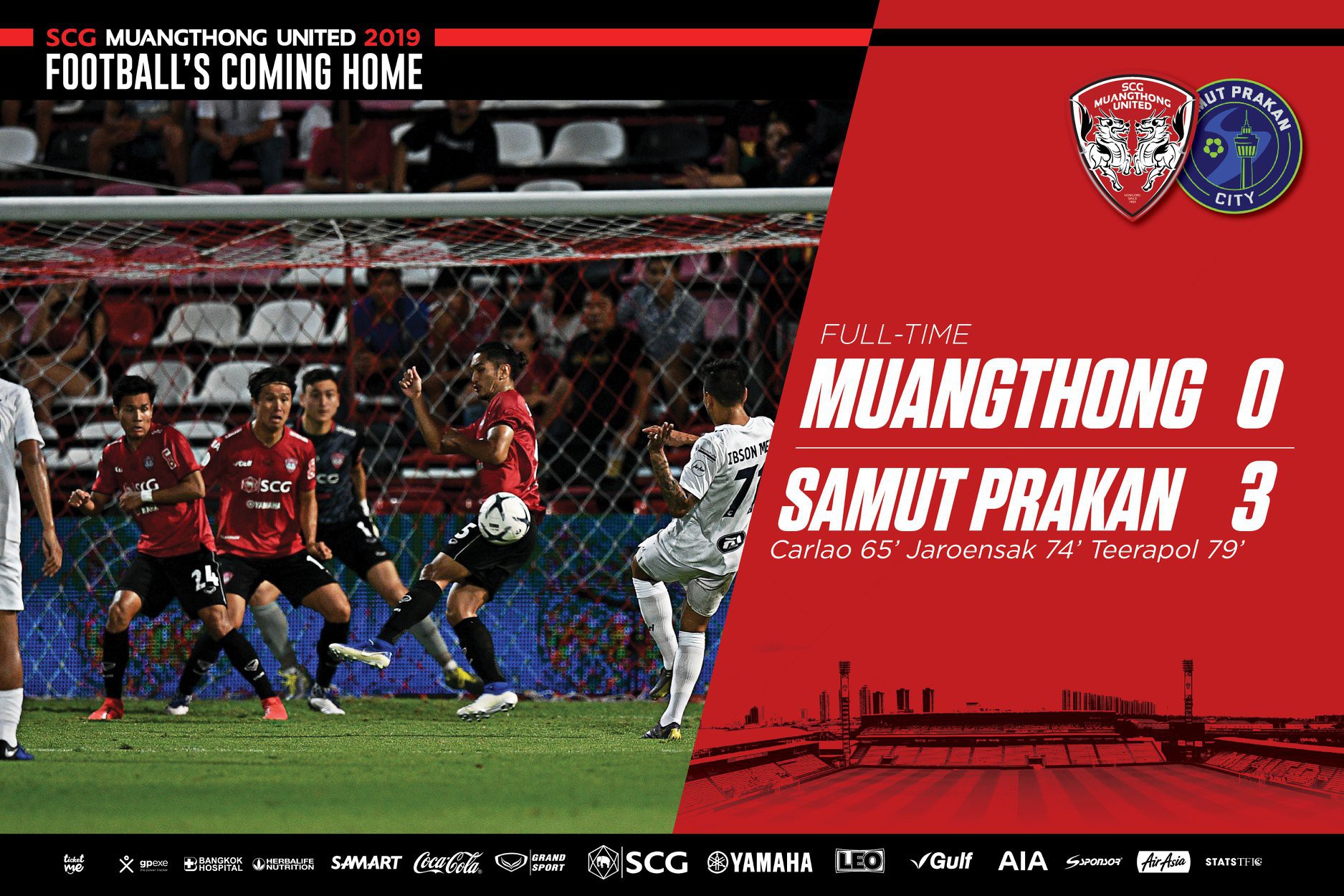 Văn lâm xuất sắc vẫn không thể giúp Muathong United tránh trận thua đậm - Ảnh 2.