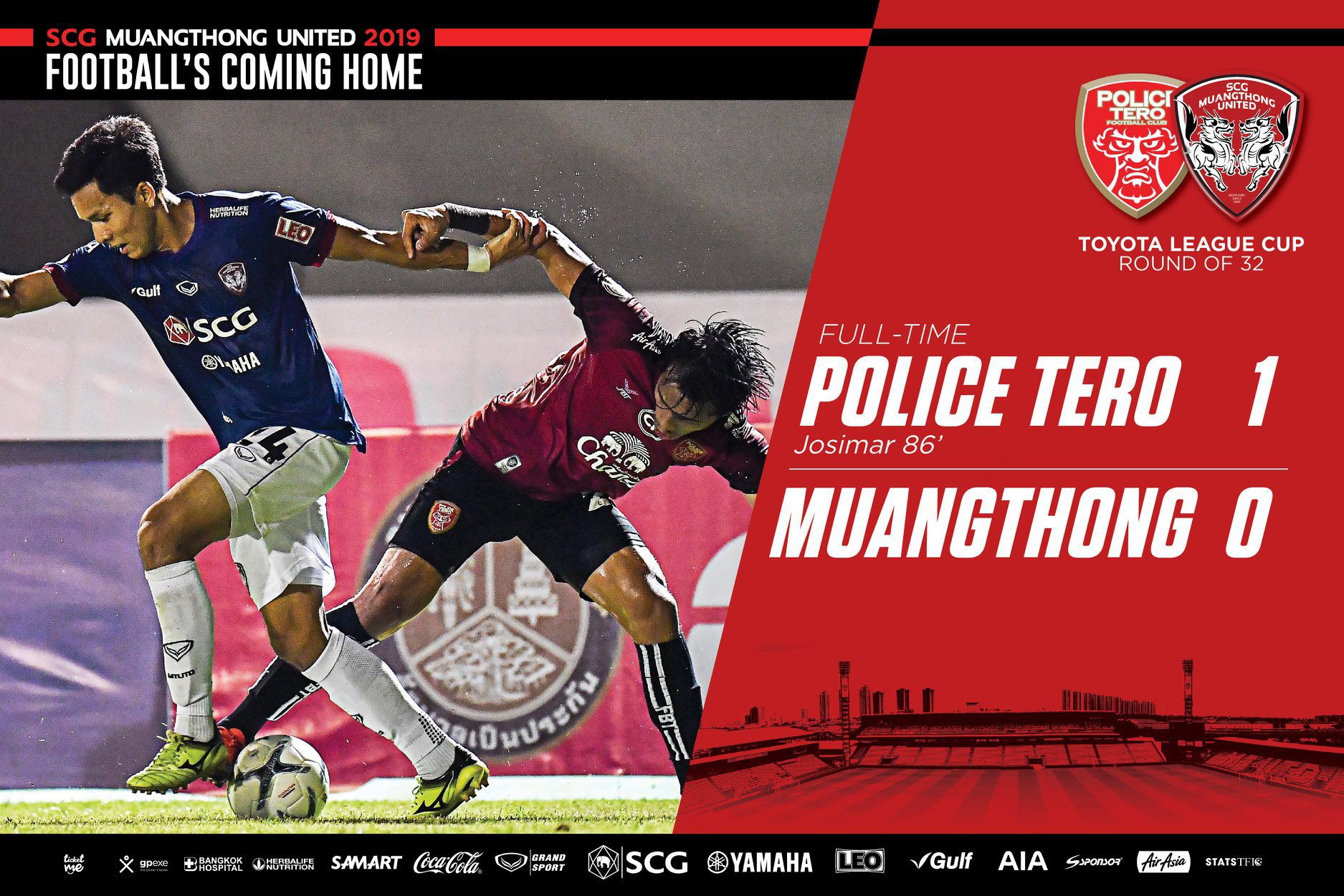 Muangthong United thất bại trước CLB đang xếp thứ 6 tại Thai League 2 - Ảnh 1.