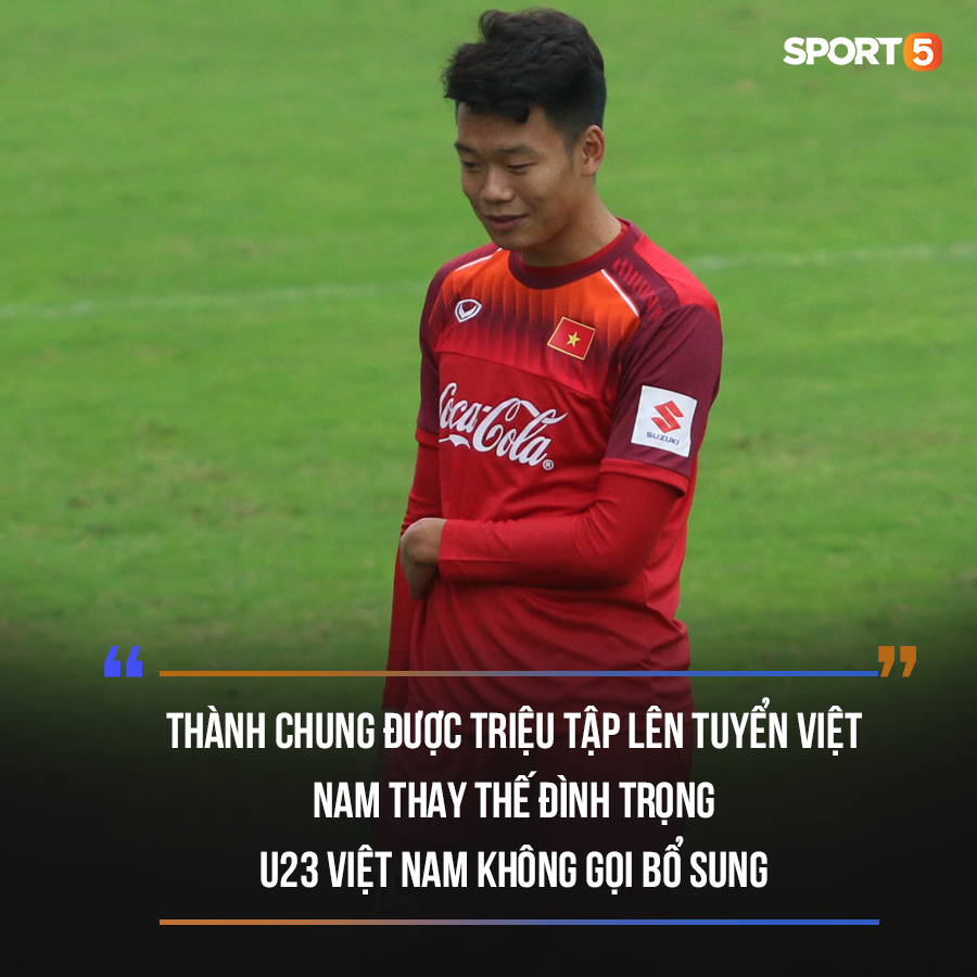 Đình Trọng chia tay đội tuyển Việt Nam, thầy Park gọi đàn em U23 lên thay thế - Ảnh 1.