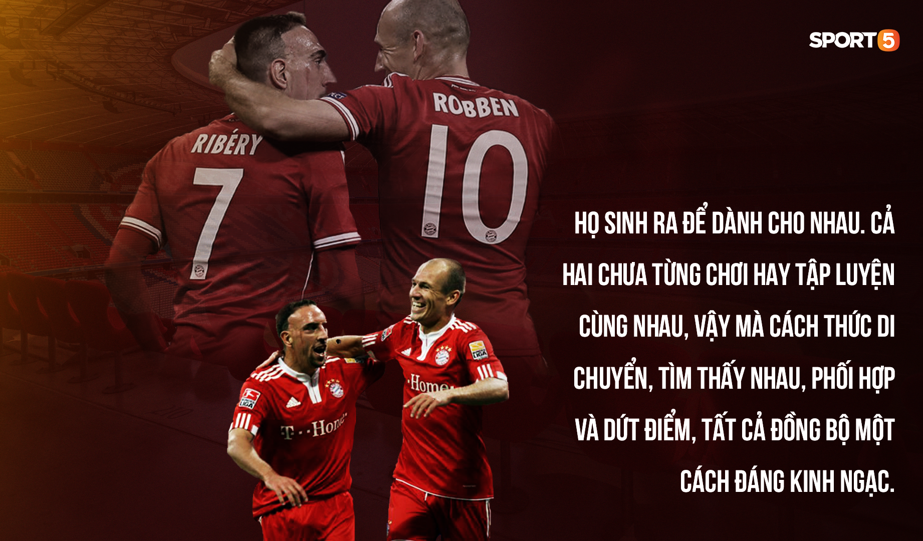 Robben - Ribery: Khi người ta sinh ra để dành cho nhau - Ảnh 1.