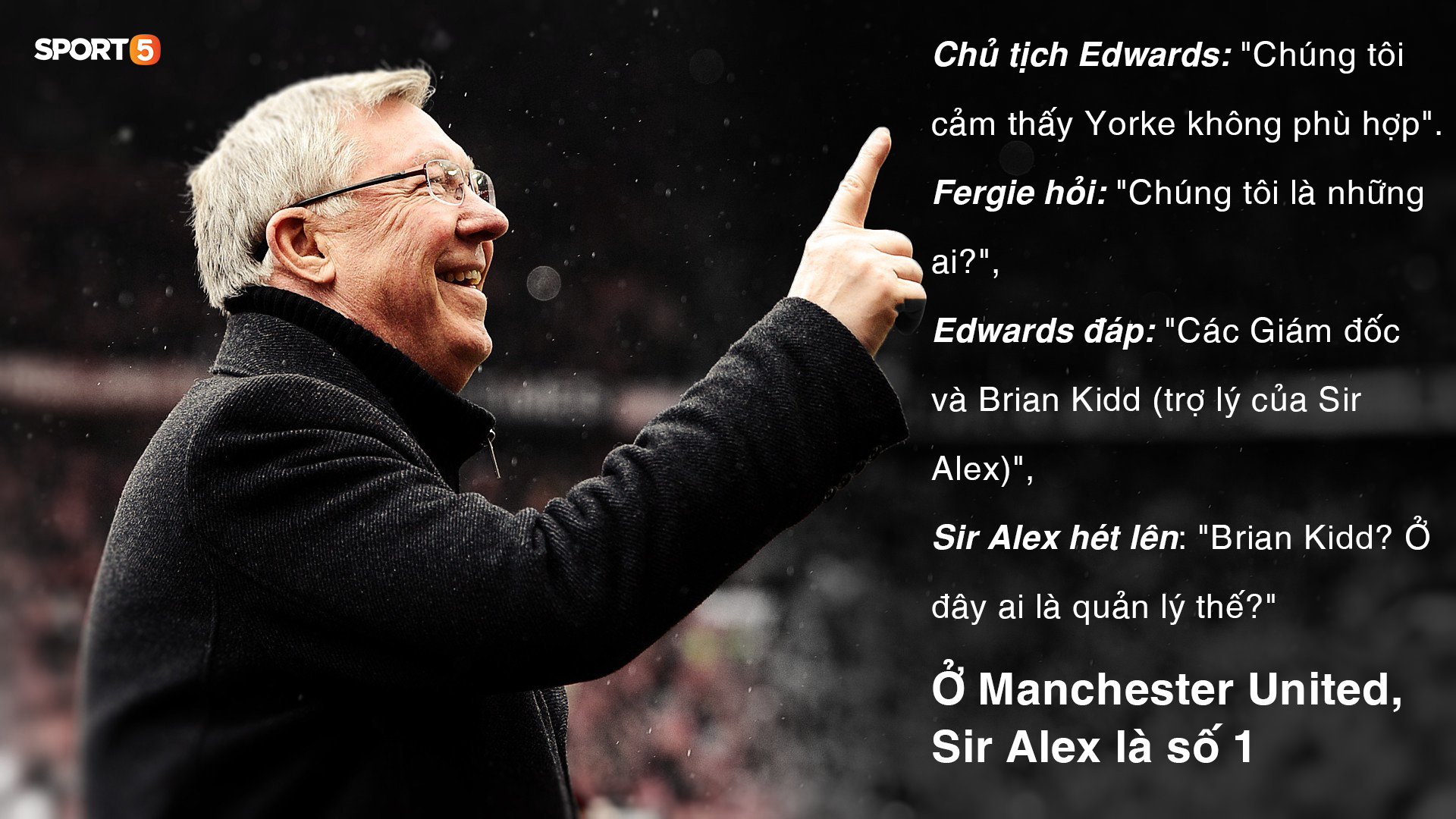 20 năm sau cú ăn 3 vĩ đại của MU: Sir Alex Ferguson, cuộc chiến với ông chủ keo kiệt và 2 lần xin từ chức - Ảnh 3.