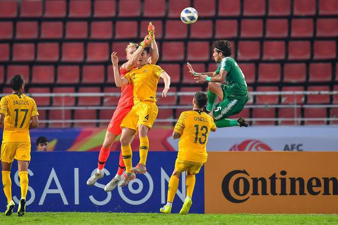 Thi đấu nổi bật hơn, U23 Australia chia điểm đáng tiếc trước U23 Iraq trong trận mở màn U23 Châu Á - Ảnh 4.