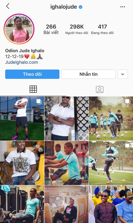 Vui mừng được khoác áo Manchester United, tiền đạo Odion Ighalo đăng liên tục 100 cái Story lên Instagram cá nhân - Ảnh 2.