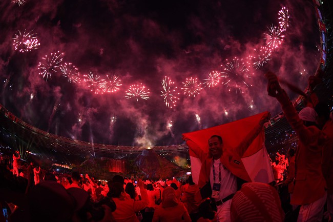 ASIAD 2018 chính thức bắt đầu sau buổi lễ khai mạc hoành tráng và đầy màu sắc - Ảnh 18.