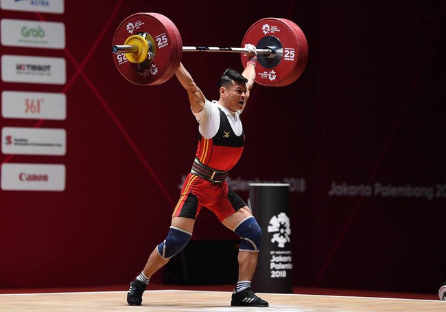 Thạch Kim Tuấn khó vượt chính mình khi đối mặt đương kim vô địch cử tạ ASIAD 2018 - Ảnh 3.