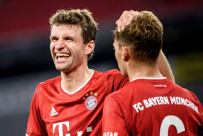 Bàn thắng theo phong cách lạ lùng giúp Bayern thắng kịch tính 3-2 trước Dortmund, đoạt Siêu cúp Đức - Ảnh 1.
