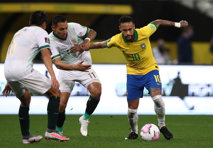 Neymar đóng vai kép phụ, tuyển Brazil thắng tưng bừng 5 sao ở trận ra quân vòng loại World Cup - Ảnh 4.
