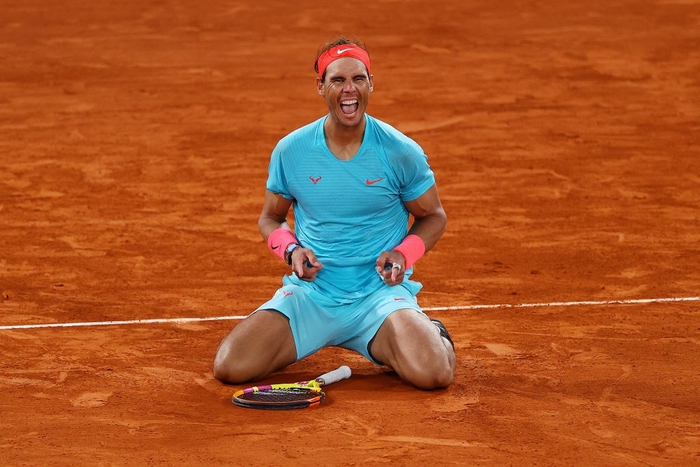 &quot;Hủy diệt&quot; Djokovic, Nadal chính thức cân bằng kỷ lục Grand Slam với Federer - Ảnh 1.