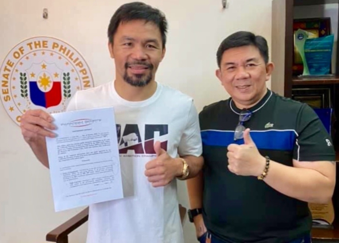 Manny Pacquiao chính thức về chung 