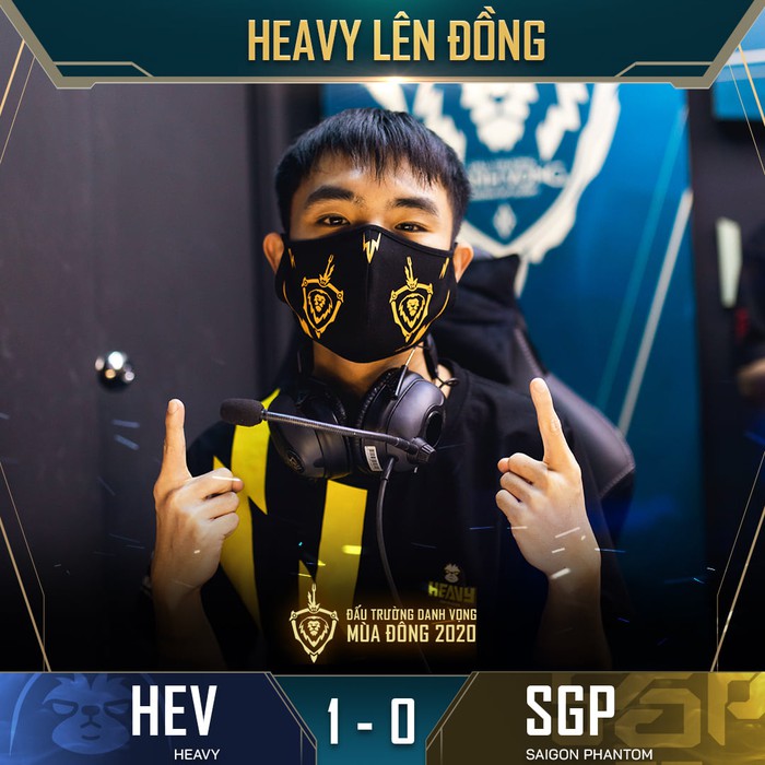 Kết quả ĐTDV mùa Đông 2020: Trải qua 5 ván đấu căng thẳng, HEAVY bất ngờ tạo ra địa chấn trước Saigon Phantom, BOX dễ dàng có chiến thắng trong trận đấu muộn trước V Gaming - Ảnh 1.