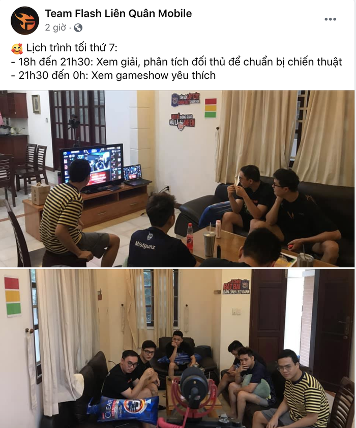 Team Flash quây quần bên nhau, thư giãn xem giải và Rap Việt trước trận đấu quan trọng tại vòng Playoffs - Ảnh 2.