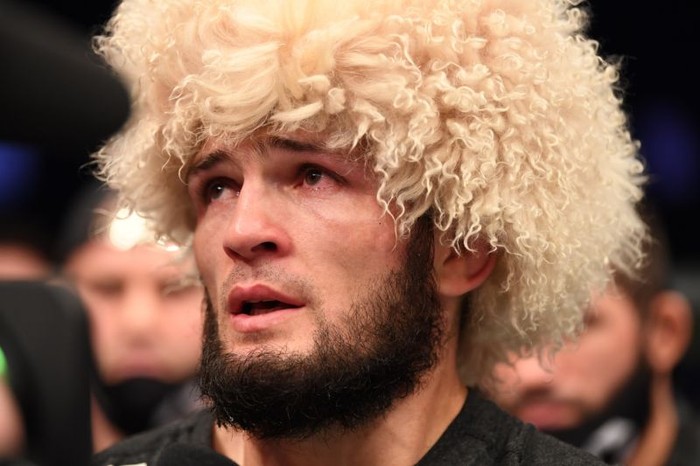 Bức hình tổng hợp diện mạo của Khabib sau 12 trận đấu gần nhất tại UFC gây chú ý: Vẫn như bình thường, không một vết xước - Ảnh 2.