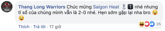 Saigon Heat mất top 1 đã đau lại còn bị Thang Long Warriors &quot;cà khịa&quot; cực thâm thuý trên MXH - Ảnh 2.