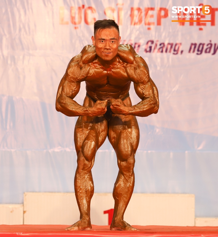 Lực sĩ Tạ Đình Thái giành HCV 85 kg tại Giải Vô địch thể hình Quốc gia 2020 - Ảnh 2.