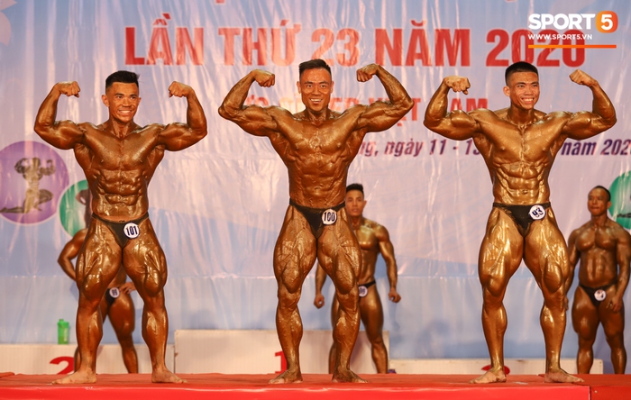 Lực sĩ Tạ Đình Thái giành HCV 85 kg tại Giải Vô địch thể hình Quốc gia 2020 - Ảnh 6.