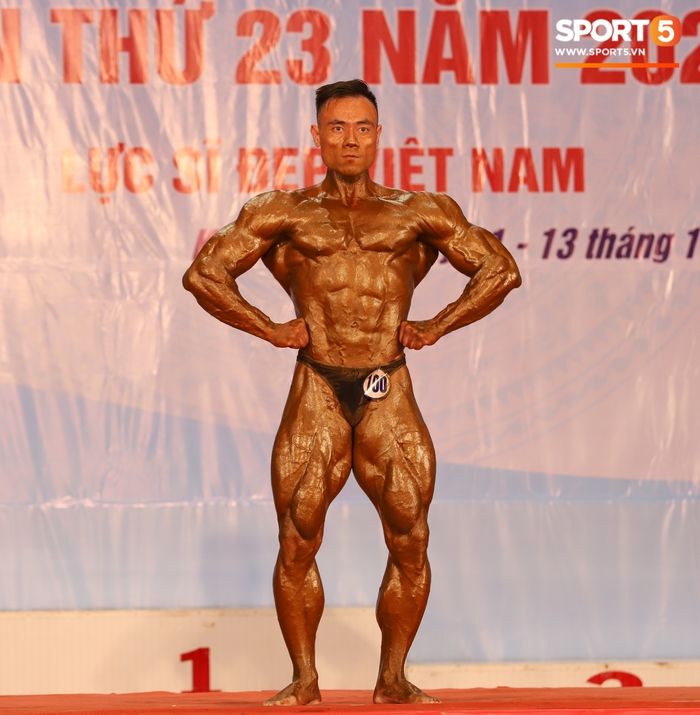 Lực sĩ Tạ Đình Thái giành HCV 85 kg tại Giải Vô địch thể hình Quốc gia 2020 - Ảnh 5.