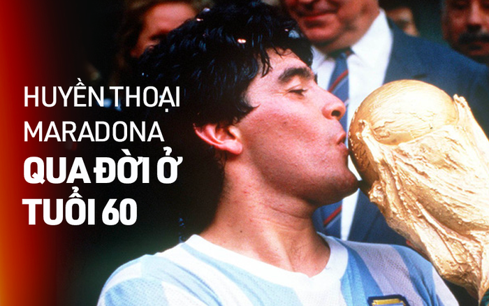 Huyền thoại Maradona qua đời ở tuổi 60 - Ảnh 2.