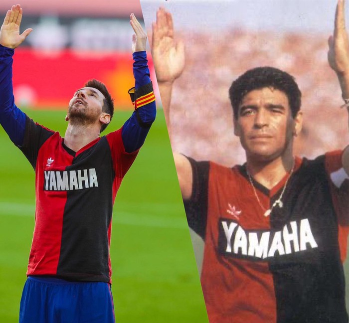 Barca đại thắng 4-0, Messi ghi bàn và mặc chiếc áo tri ân Maradona - Ảnh 10.