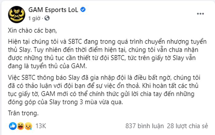 Quản lý SBTC Esports tuyên chiến GAM Esports, LMHT Việt Nam lại có biến? - Ảnh 2.