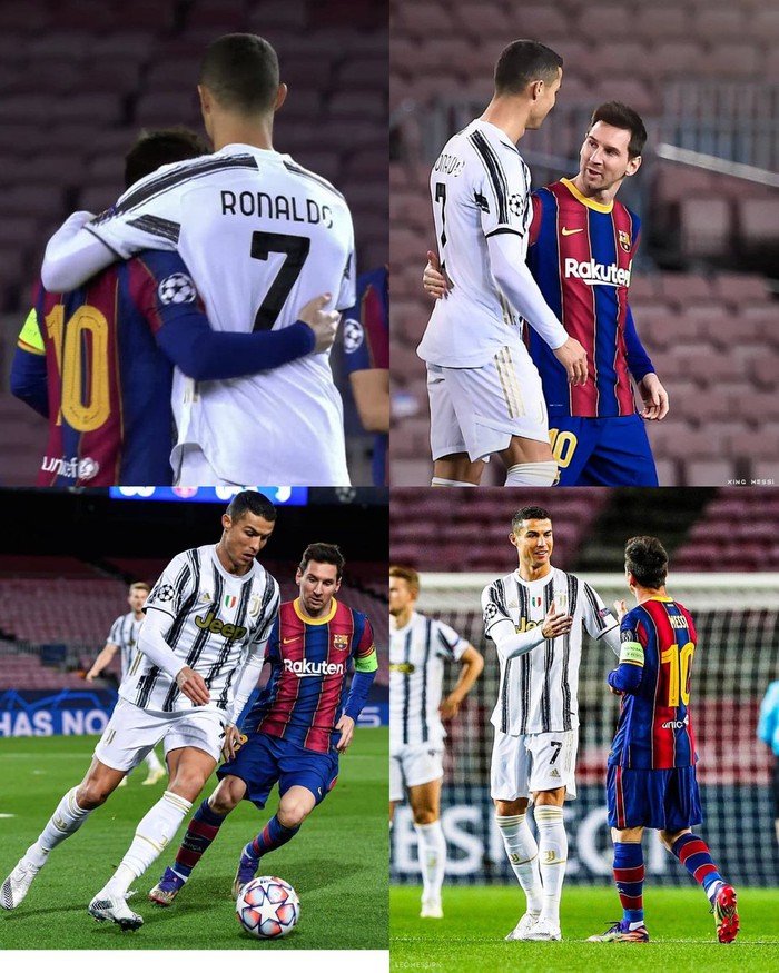Chị gái Ronaldo đăng hình chế giễu Messi quỳ gối trước CR7 - Ảnh 2.