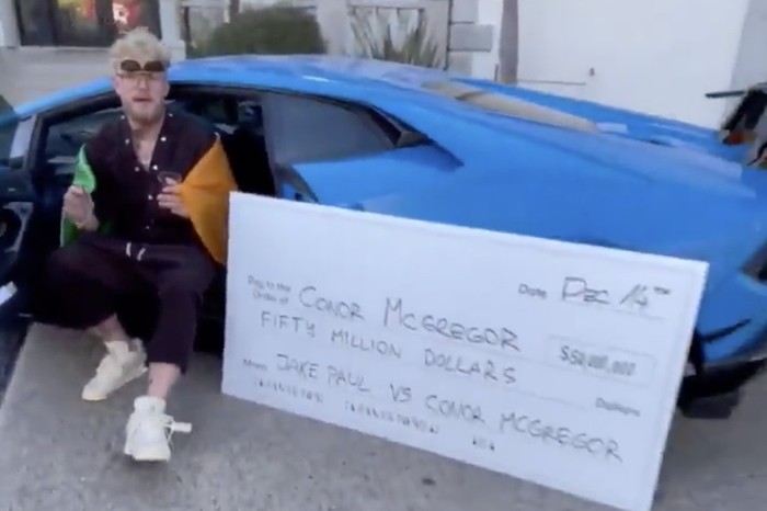 Youtuber nổi tiếng Jake Paul khẳng định đã gửi lời thách đấu trị giá 50 triệu USD tới Conor McGregor - Ảnh 1.