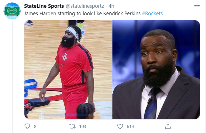 MXH thi nhau chế nhạo James Harden vì hình ảnh 