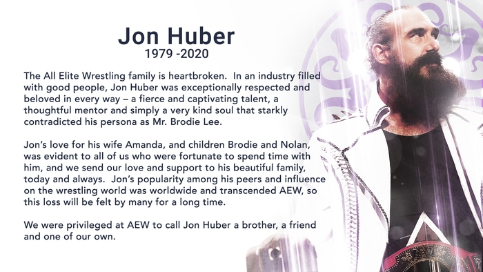 Cựu sao WWE Jonathan Huber qua đời ở tuổi 41 vì bệnh phổi - Ảnh 2.