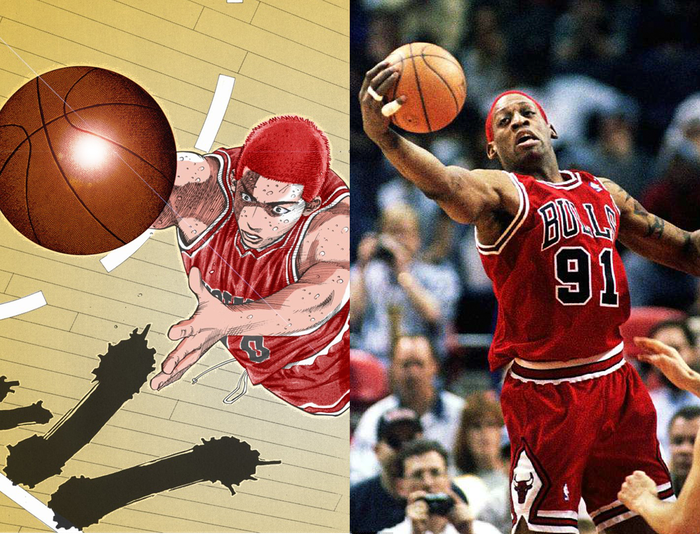 Các nhân vật trong Slam Dunk được lấy hình tượng từ những huyền thoại NBA nào? - Ảnh 1.