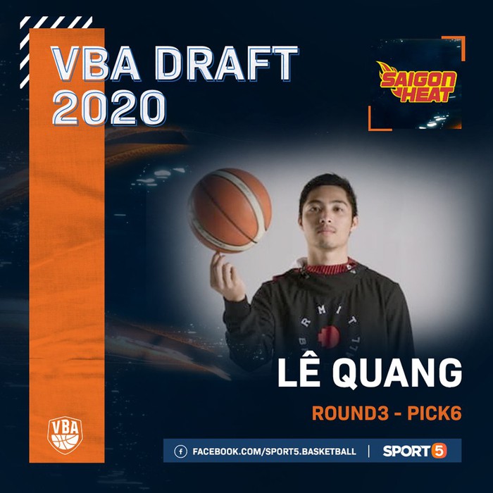 Trực tiếp VBA Draft 2020: Christian Juzang chính thức thuộc về đội bóng Saigon Heat - Ảnh 28.