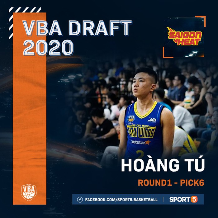 Trực tiếp VBA Draft 2020: Christian Juzang chính thức thuộc về đội bóng Saigon Heat - Ảnh 14.