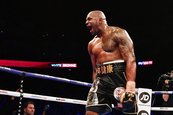 Võ sĩ quyền anh Dillian Whyte.