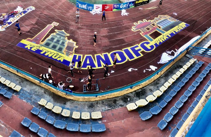 CĐV Hà Nội FC phản bác ý kiến &quot;chỉ có HAGL mới đông khán giả&quot;, sẵn sàng cho màn trình diễn đẹp mắt tại Hàng Đẫy - Ảnh 5.