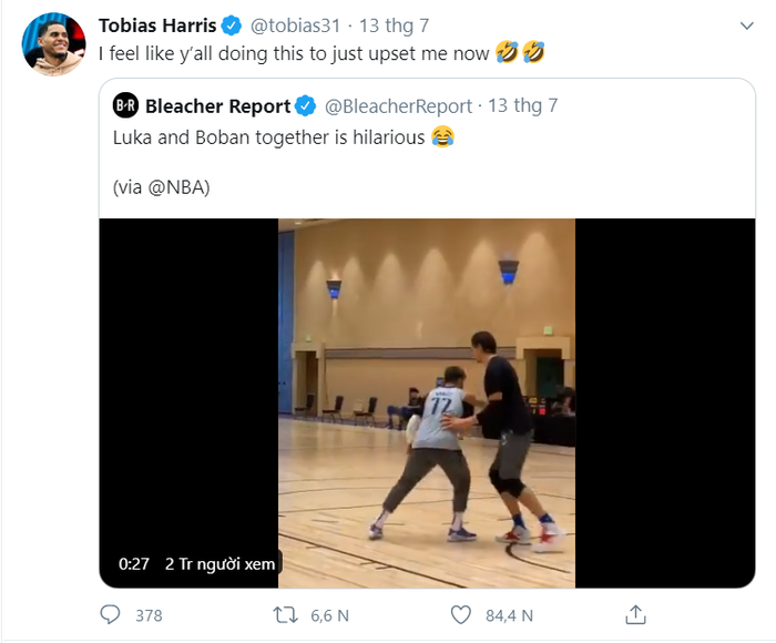 Sau nhiều ngày &quot;hờn dỗi&quot;, Tobias Harris đã &quot;tha thứ&quot; cho Boban Marjanovic, chính thức trở lại cùng nhau - Ảnh 5.