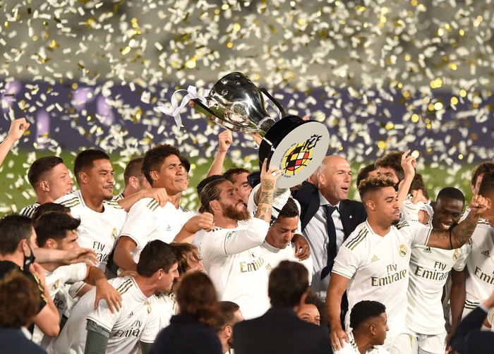Real Madrid đăng quang vô địch La Liga - Ảnh 1.