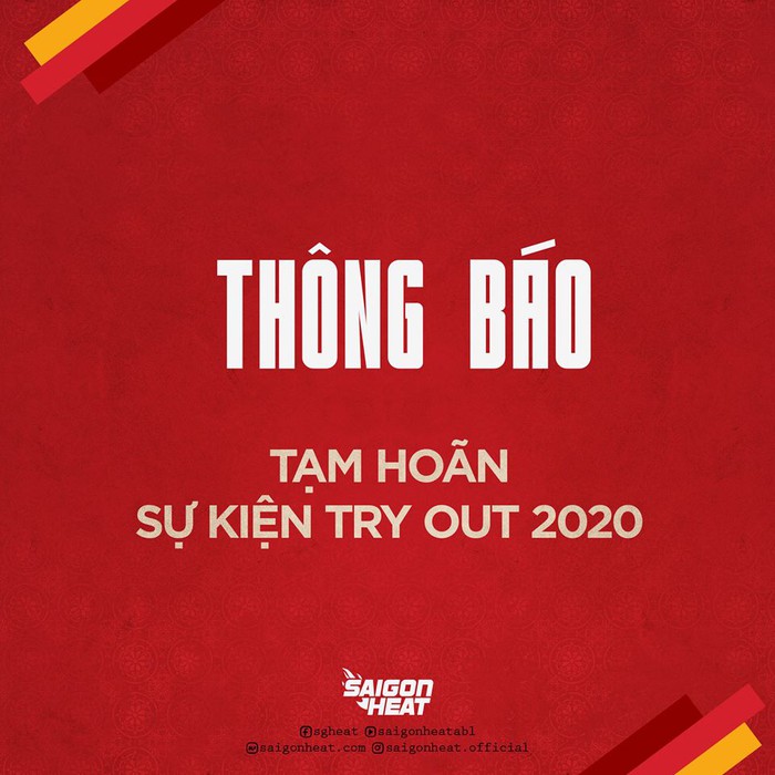 Saigon Heat Tryout 2020 tạm hoãn vì Covid-19, bất ngờ chính là số ứng viên đăng ký tham dự - Ảnh 1.