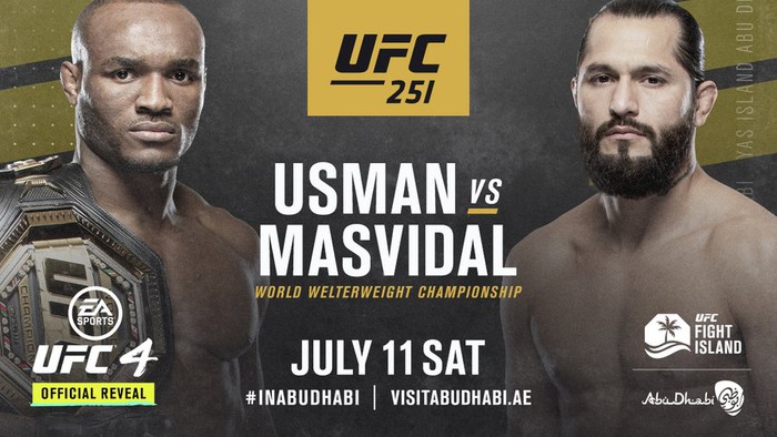 Chính thức: Jorge Masvidal thay Gilbert Burns tranh đai cùng nhà vô địch Kamaru Usman tại UFC 251 - Ảnh 1.