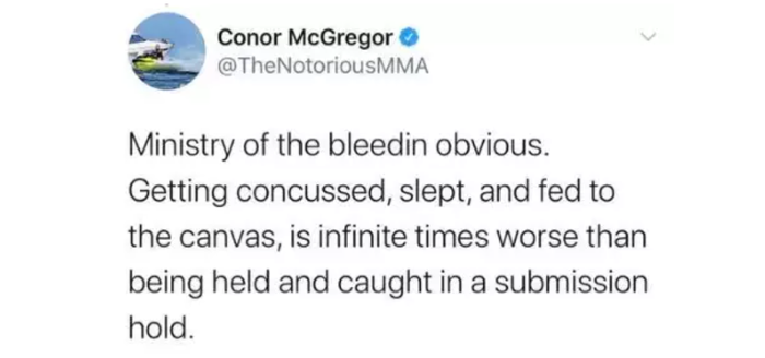 Conor McGregor đáp trả cực gắt sau khi bị Dustin Poirier xem nhẹ hơn Khabib Nurmagomedov - Ảnh 1.