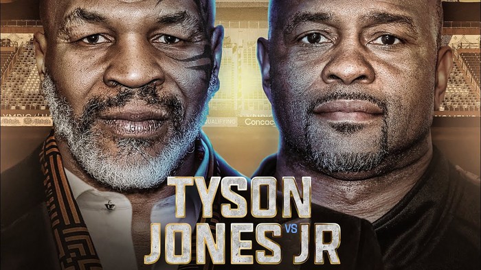 Trận Mike Tyson vs Roy Jones có đai vô địch cho người thắng cuộc, chính thức dời xuống ngày 28/11 - Ảnh 1.