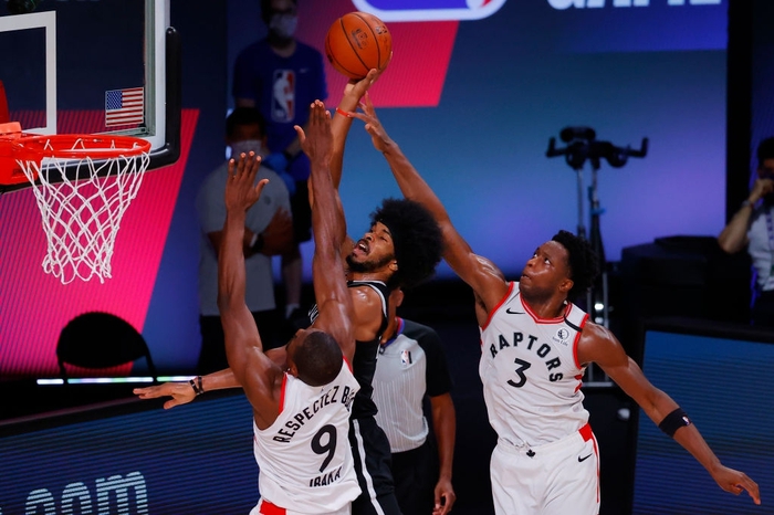 Thả 22 quả 3 điểm vào rổ đối phương, Toronto Raptors chặn đứng màn lội ngược dòng của Brooklyn Nets - Ảnh 2.