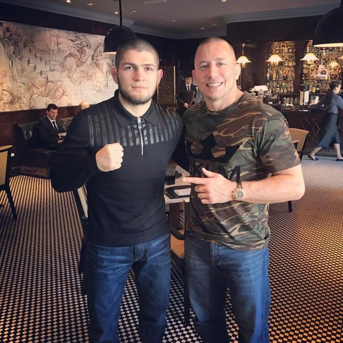 Khabib khẳng định ưu tiên đấu với GSP tại trận thứ 30, tiết lộ điều kiện để chấp nhận thượng đài với McGregor - Ảnh 1.