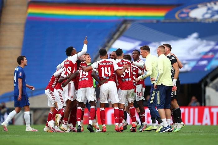 Aubameyang toả sáng rực rỡ giúp Arsenal vô địch FA Cup - Ảnh 6.
