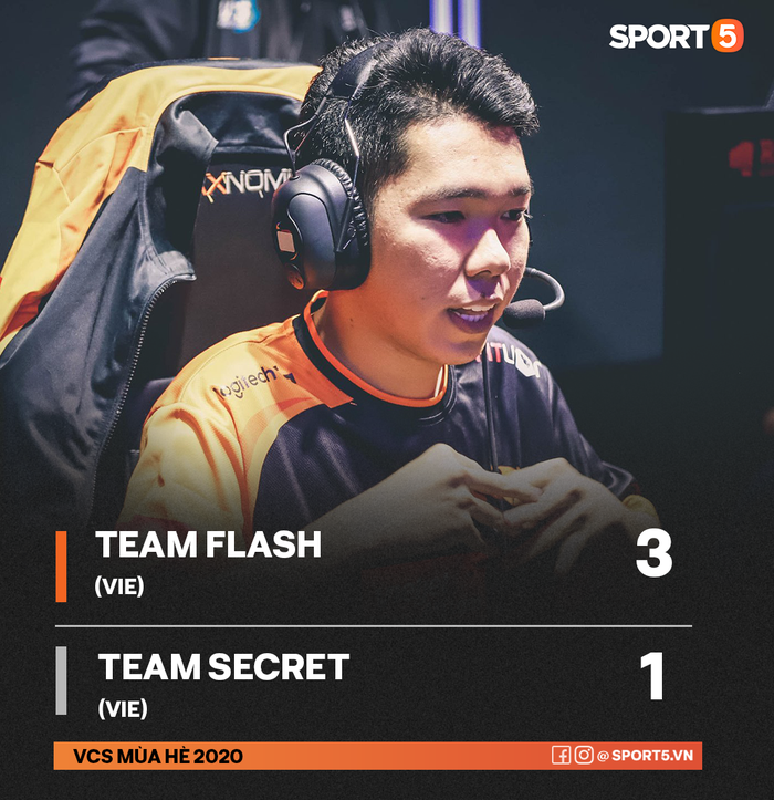 [Kết quả playoffs VCS] Hủy diệt Team Secret với chiến thắng 3-1, Team Flash chính thức bước vào chung kết nhánh thắng - Ảnh 1.