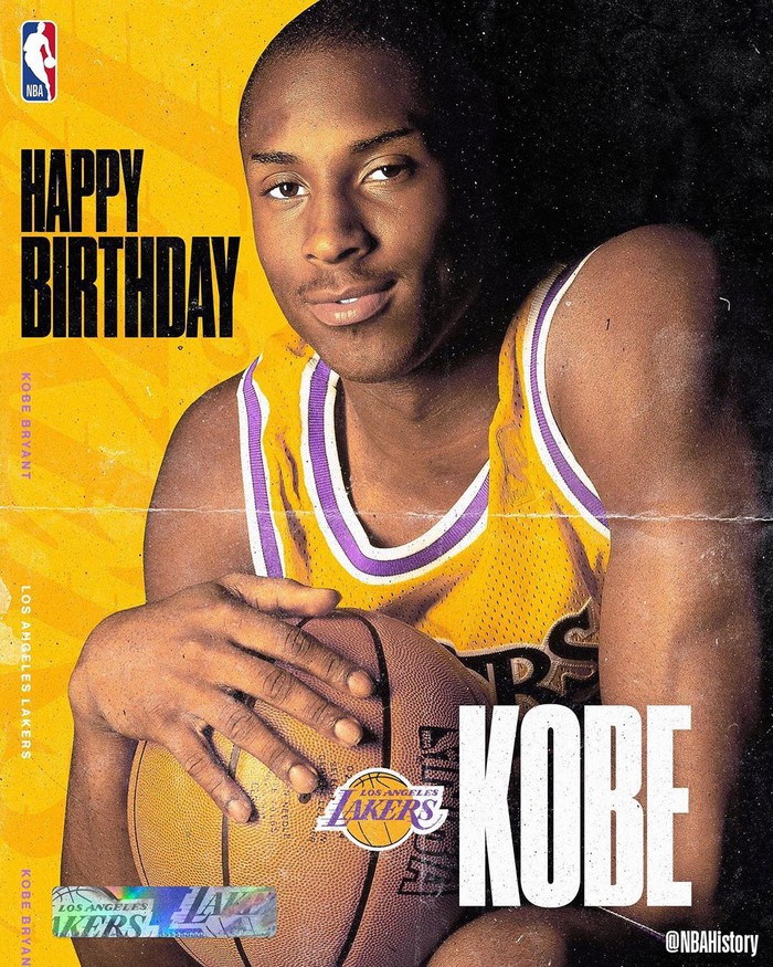 Chúc mừng sinh nhật cố huyền thoại Kobe Bryant, người truyền cảm hứng cho nhiều thế hệ cầu thủ trên thế giới - Ảnh 1.