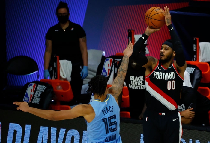 Kết thúc mùa giải 2019/2020, Carmelo Anthony ao ước được giải nghệ trong màu áo Portland Trail Blazers - Ảnh 3.