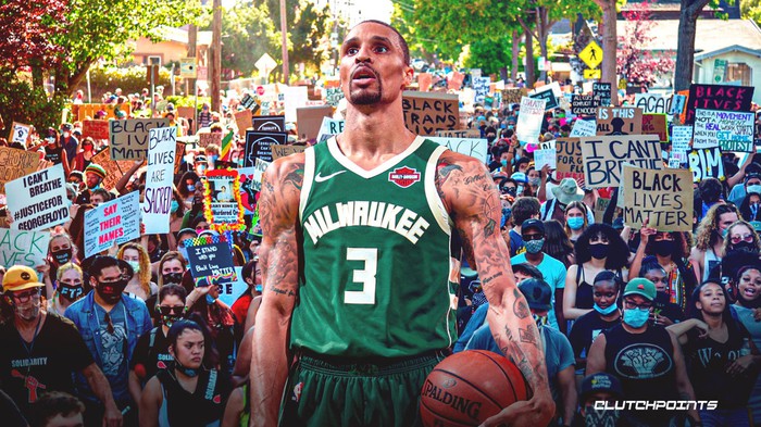 George Hill tiếp tục khiến MXH &quot;dậy sóng&quot; khi tiết lộ lý do vắng mặt trong nghi thức hát quốc ca: &quot;Tôi đi vệ sinh&quot; - Ảnh 3.